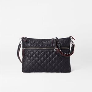 Vera Pelle Black Quilted Women's Bag